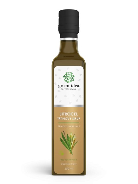 Topvet Green Idea Skorocelový sirup trstinový 250ml