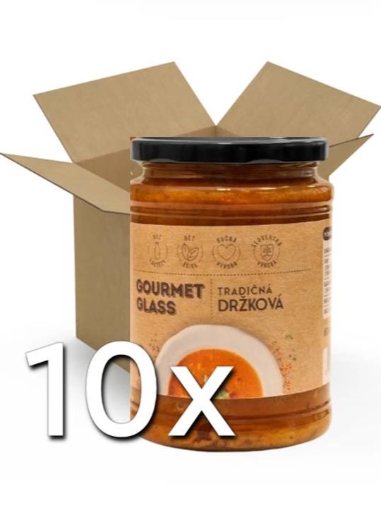 Hotovky z plechovky Tradičná Držková 600ml | 10ks v kartóne