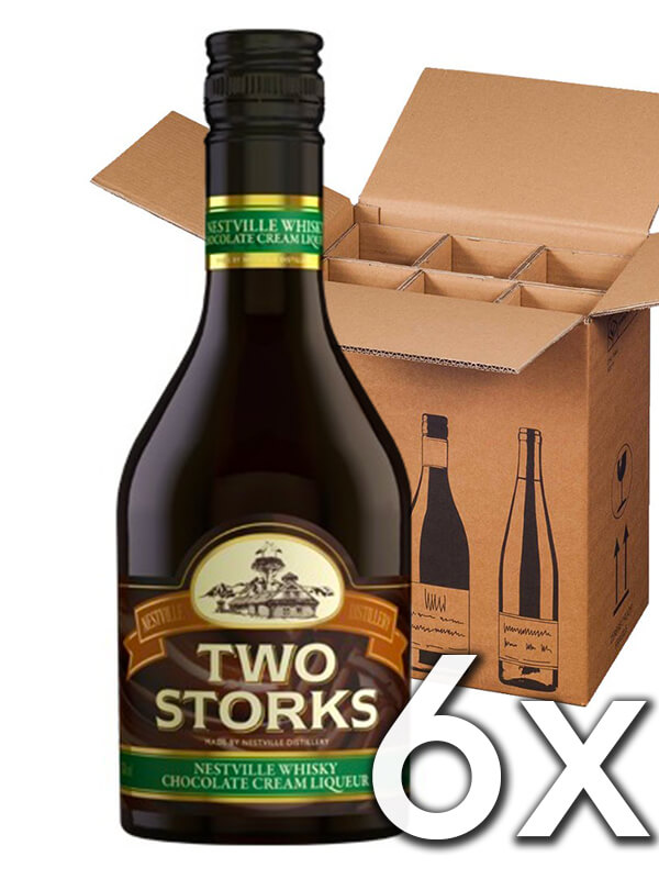 TWO STORKS Whisky chocolate cream liquer 25% 350 ml | 6ks v kartóne