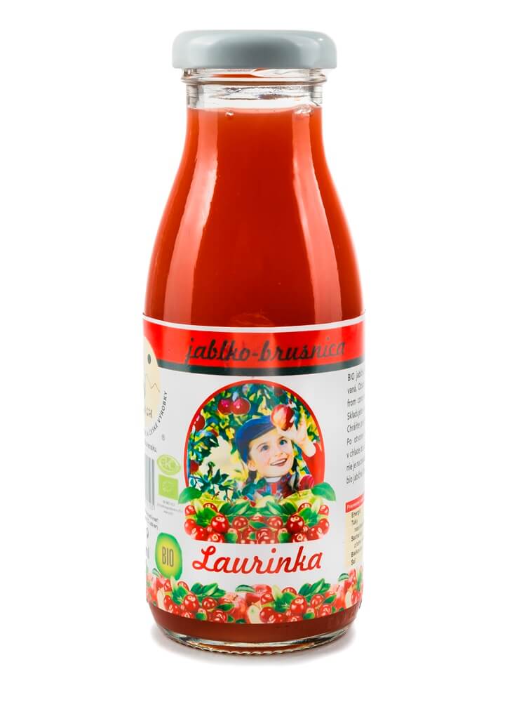 Valach Jablko - Brusnica Laurinka 100% šťava 250ml
