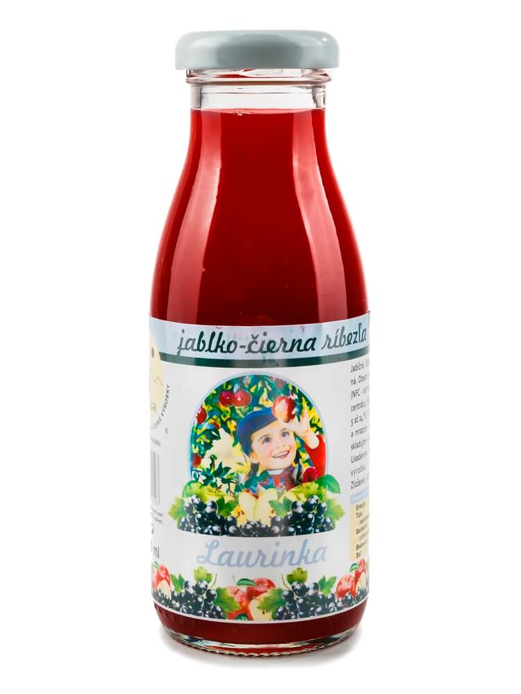 Valach Jablko - Čierna ríbezľa Laurinka 100% šťava 250ml