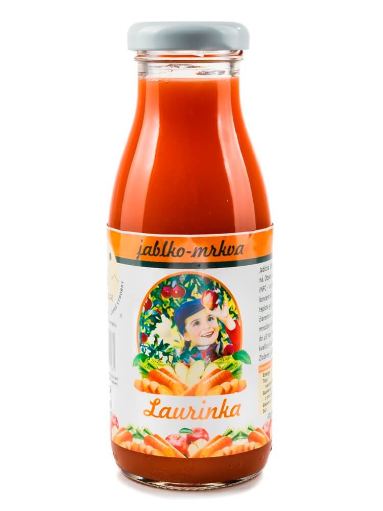 Valach Jablko - Mrkva Laurinka 100% šťava 250ml