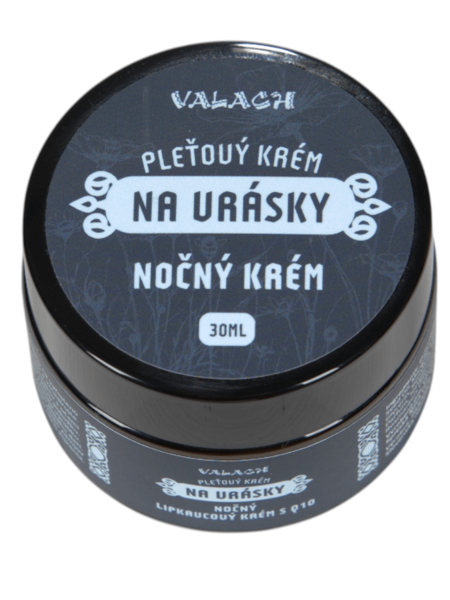 Valach Na vrásky Pleťový lipkavcový nočný krém 30ml