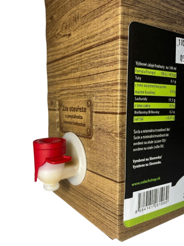 Valach Zázvorová ovocná šťava Imunita 100% 3l