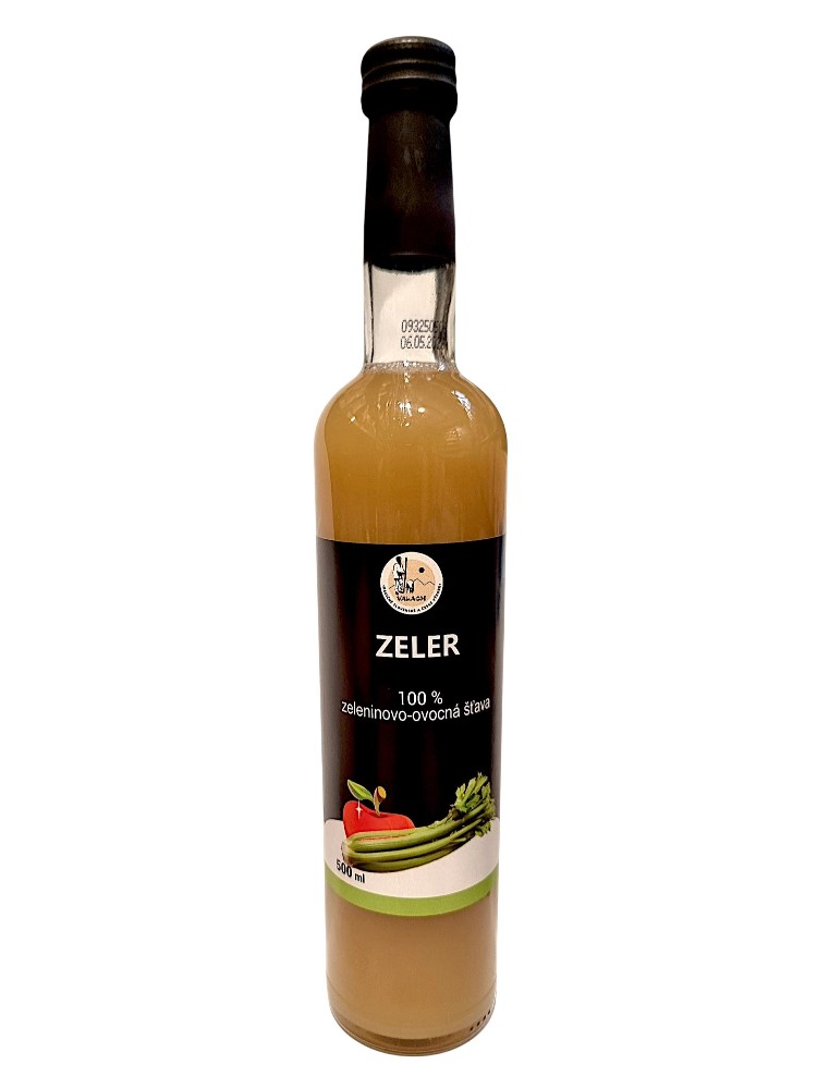 Valach Prírodná zelerová šťava 100% 500ml