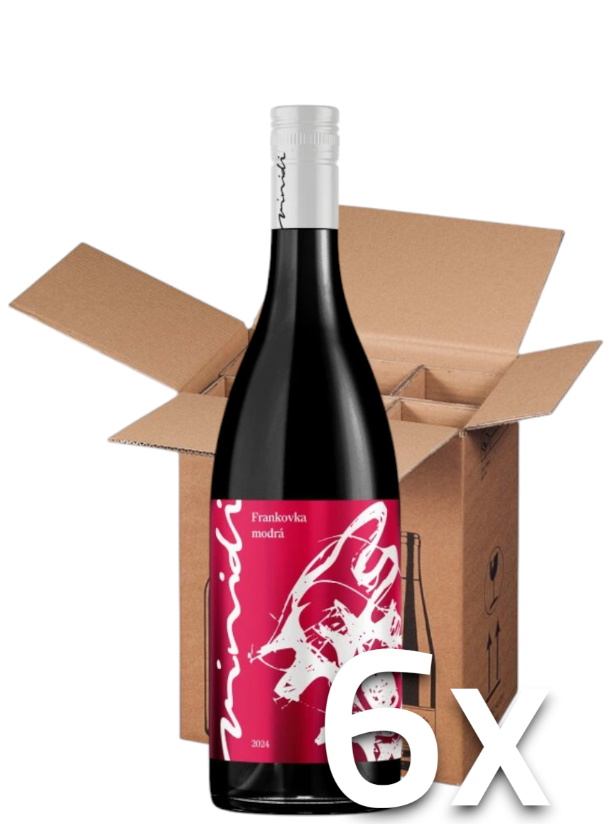 Vinidi Frankovka modrá 0,75l | 6ks v kartóne