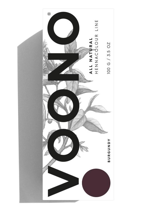 Voono Farba na vlasy Henna Burgundy 100g