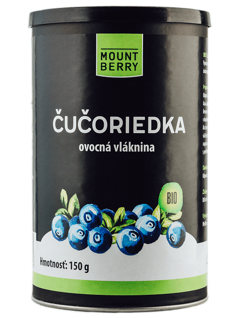 Mountberry 100% BIO Čučoriedková ovocná vláknina 150g