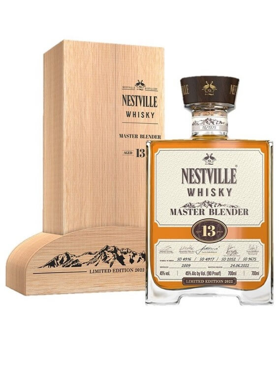 Whisky Nestville Master Blender 13Y 45% 0,7L