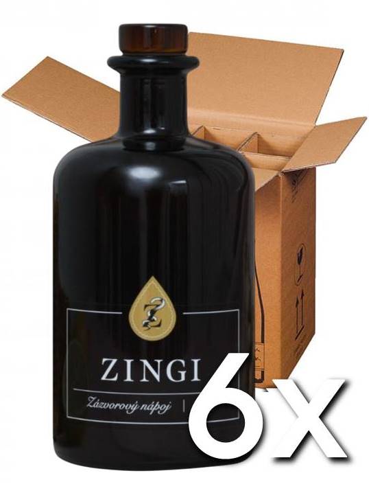 Zingi Zázvorový nápoj 500ml | 6ks v kartóne