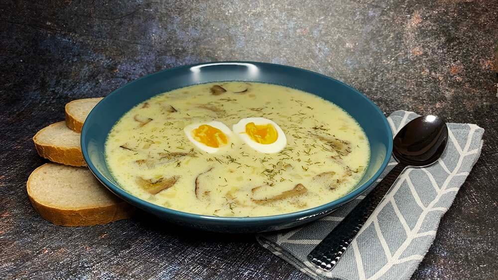 Tradičná kulajda – recept na chutnú polievku s hubami