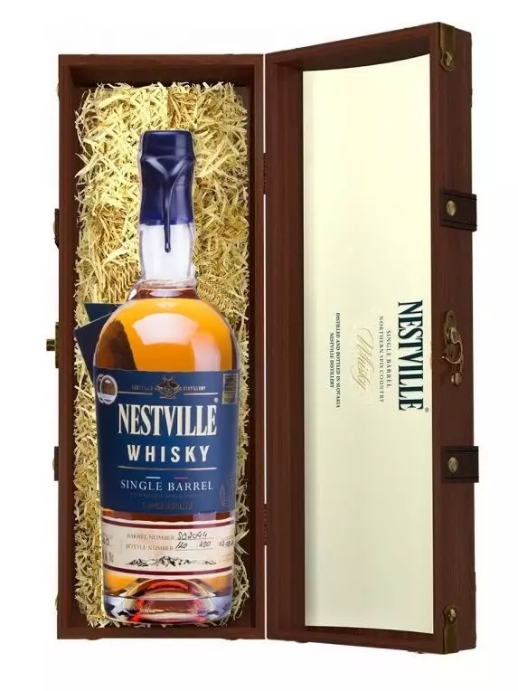 Whisky Nestville Single Barrel 40% 0,7L + LE-08 kufrík