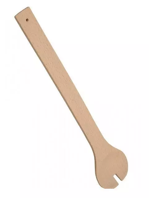 Šalátová lyžica so zárezom 30 cm