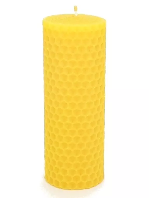 Sviečka včelí vosk žltá 110mm/40mm