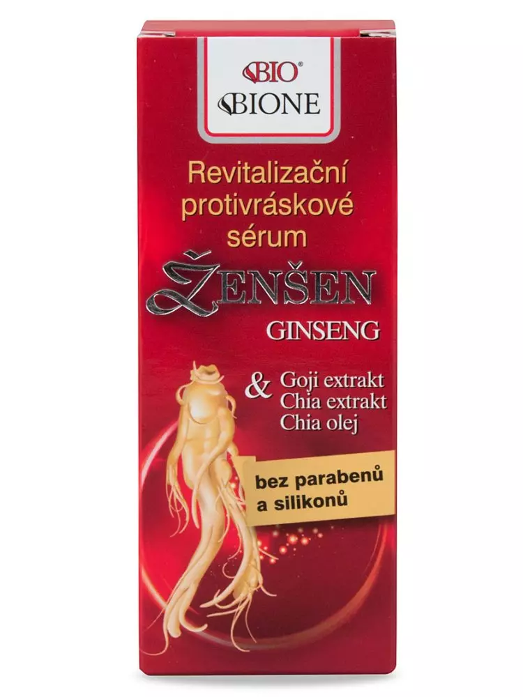 Bione Cosmetics - Revitalizačné protivráskové sérum Ženšen 40ml