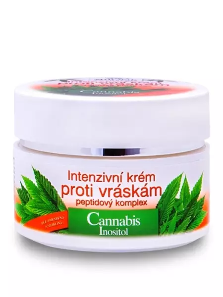 Bione Cosmetics - Intenzívny krém proti vráskam Cannabis 51ml
