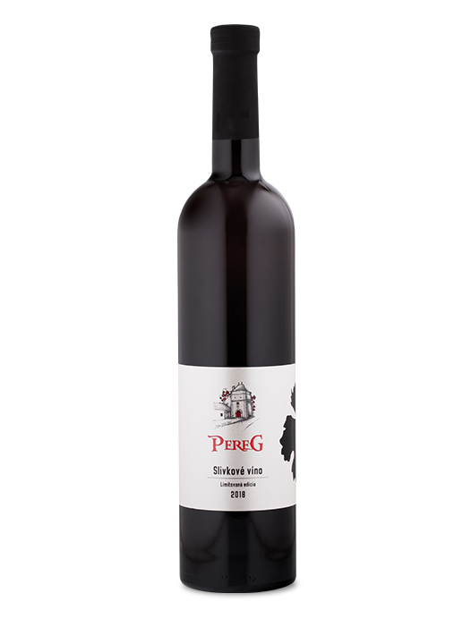 Slivkové víno Pereg 0,75l