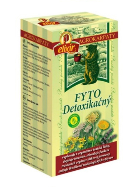Agrokarpaty fyto detoxikačný čaj 20x2g