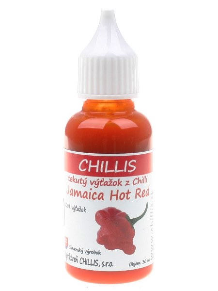 Jamaica red - tekuté chilli 30ml
