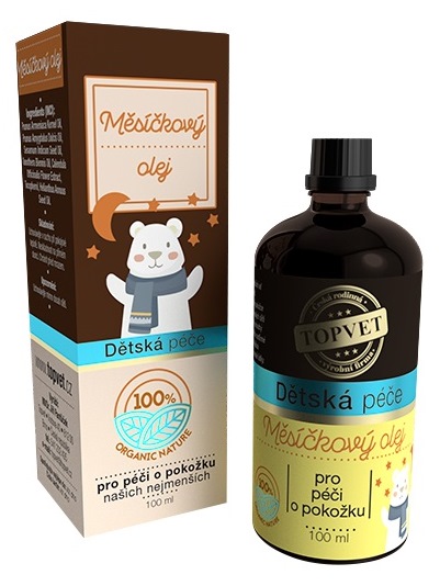 Topvet Detská starostlivosť Nechtíkový olej 100ml