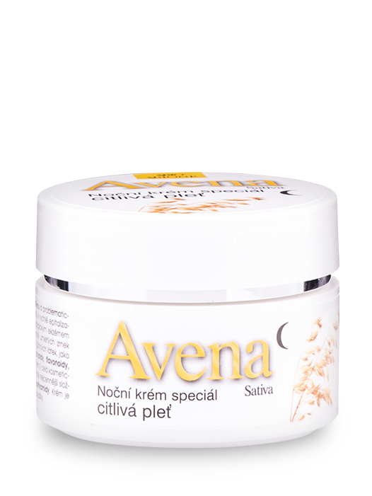 Bione Cosmetics - Nočný krém špeciál citlivá pleť Avena 51ml