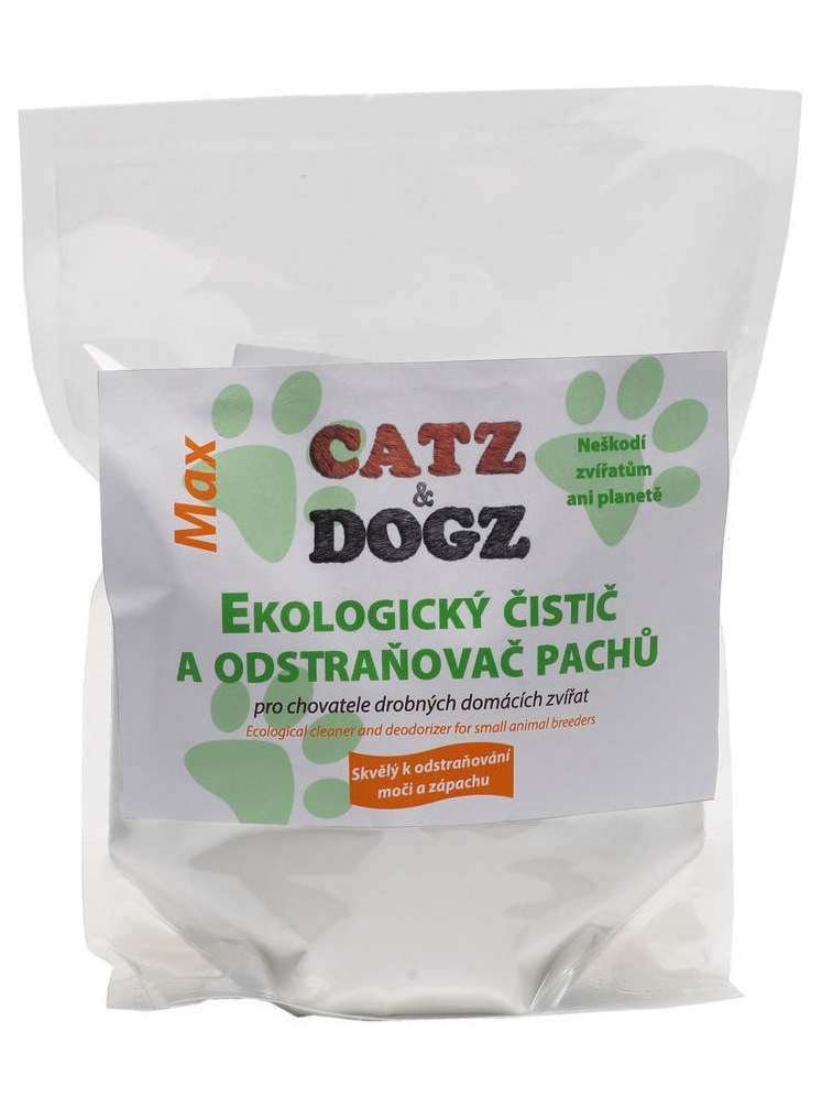 Tierra Verde MAX EKO univerzálny čistič a odstraňovač pachov s pomarančovou vôňou pre chovateľov - zip sáčok 1kg