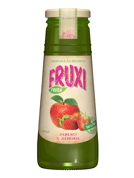 Fruxi jablko-jahoda 100% šťava 0,25L