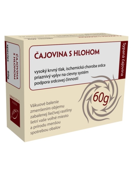 Hanus čajovina s hlohom 60g
