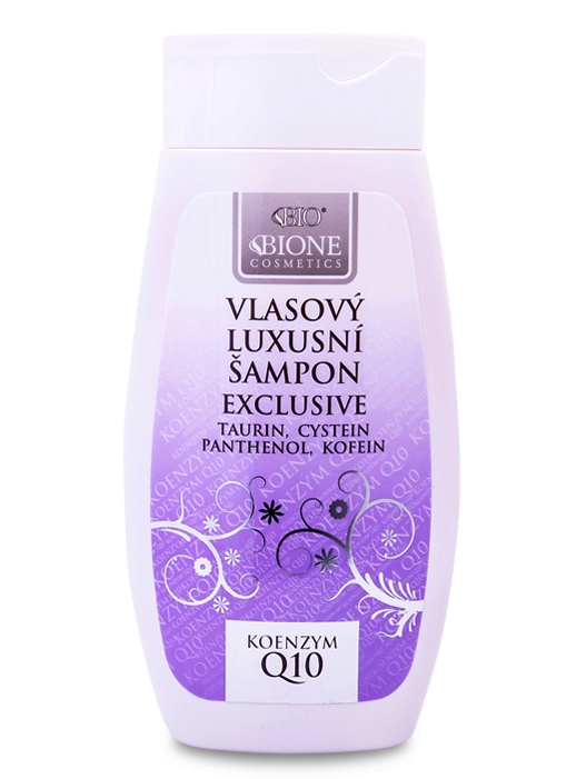 Bione Cosmetics - Luxusný vlasový šampón Exclusive + Q10 260ml