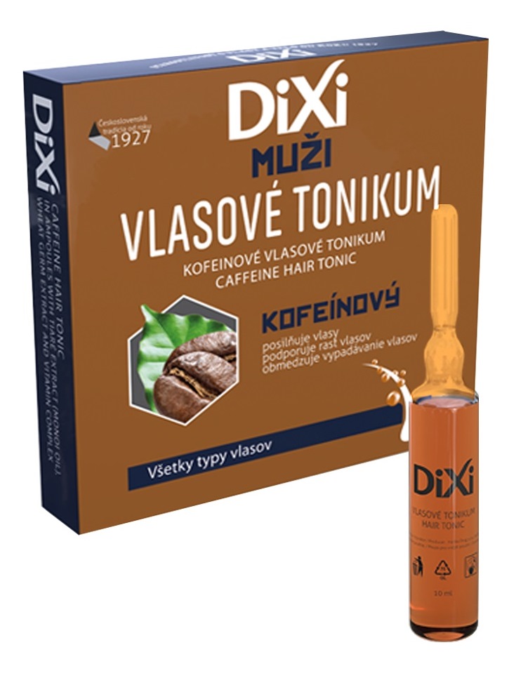 DIXI Vlasové tonikum - Kofeínové 6x10ml