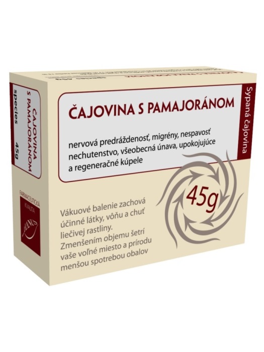 Hanus čajovina s pamajoránom 45 g