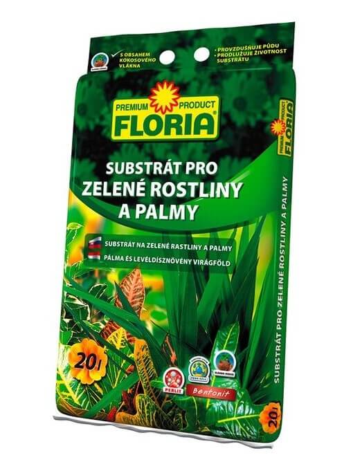Agro Floria Substrát na zelené rastliny a palmy 20l