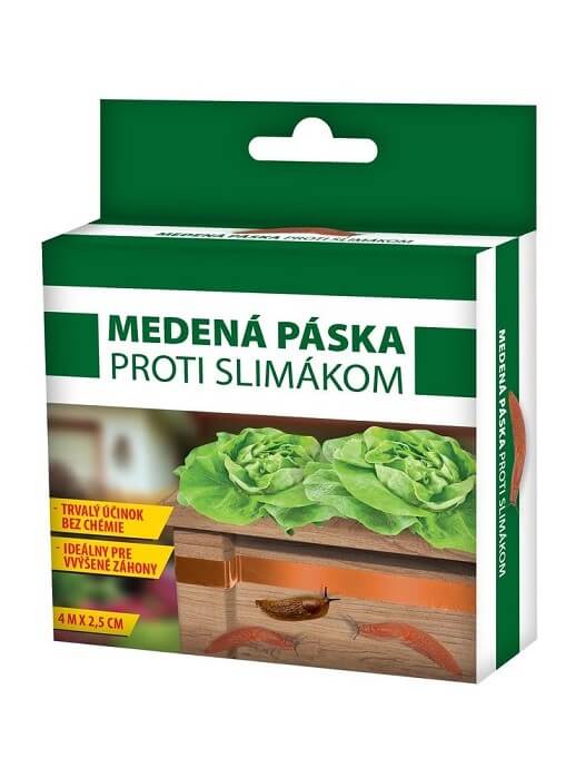 Agroteam Prešov Medená páska proti slimákom 4m x 25mm