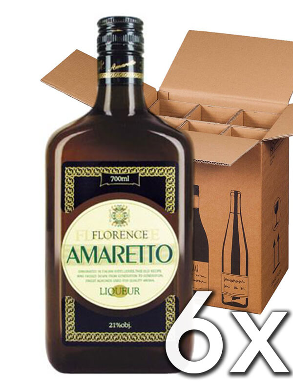 Amaretto Florence 21% 0,7L | 6ks v kartóne