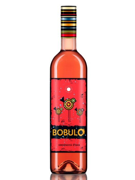 Karpatská perla bobulo ružové 100% hroznová šťava 0,75l