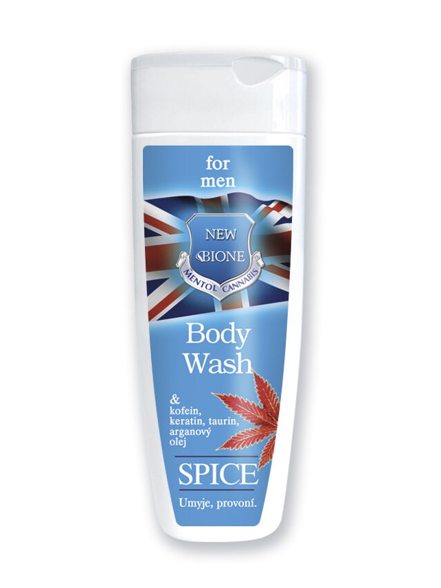 Bione Cosmetics - Pánsky relaxačný sprchový gél Spice 200ml