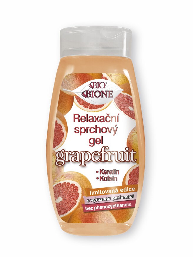 Bione Cosmetics - Relaxačný sprchový gél Grapefruit 200ml