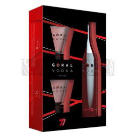 Goral MASTER VODKA + 2 poháriky