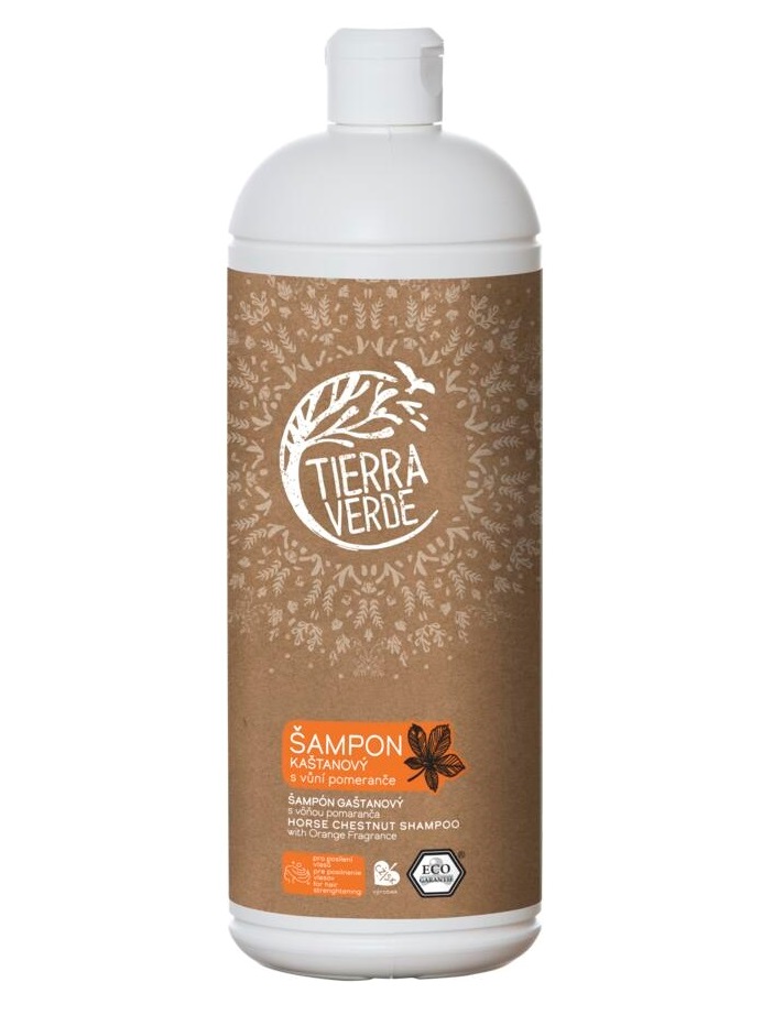 Tierra Verde Šampón Gaštanový s vôňou pomaranča 1L