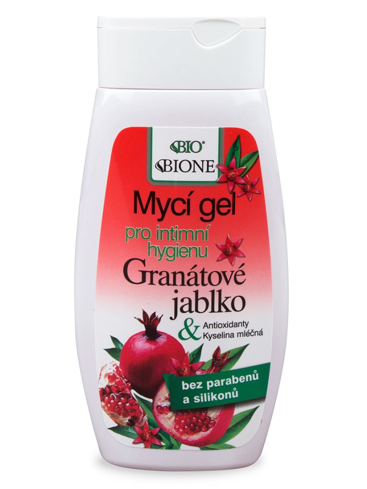 Bione Cosmetics - Gél na intímnu hygienu Granátové jablko 260ml
