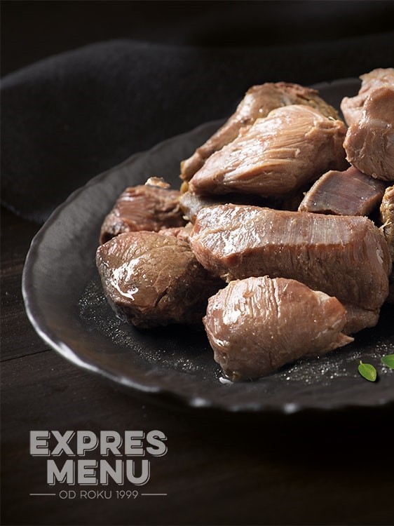 Expres menu Srnčie mäso na tymiáne 3 porcie 300g | 5ks v kartóne