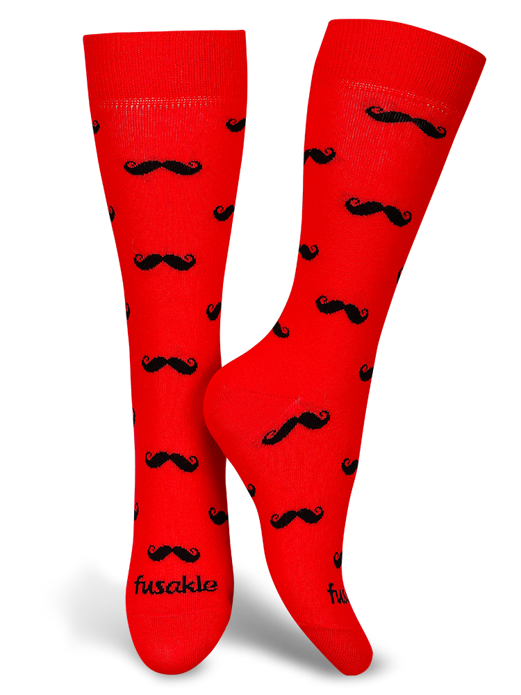 Fusakle ponožky Fúzač krvavý L 43 - 46