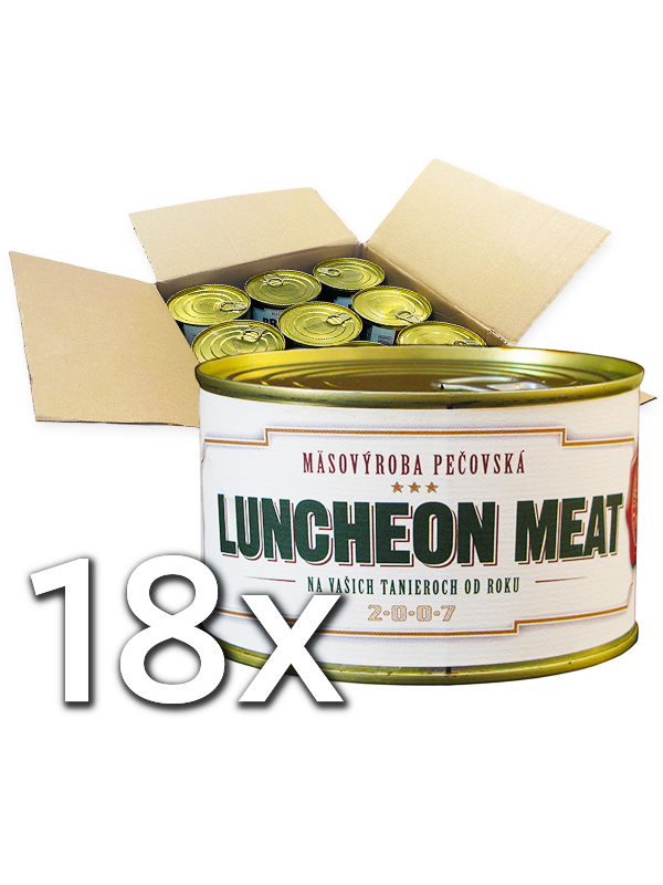 Mäsovýroba Pečovská Luncheon meat 400g | 18ks v kartóne