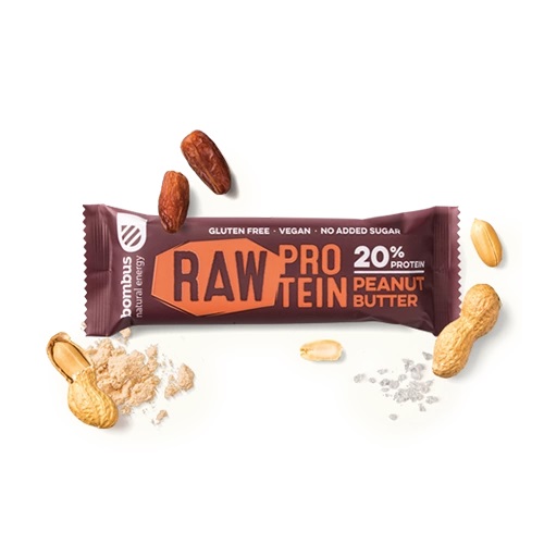 Bombus Raw Proteín 20% arašídy 50g