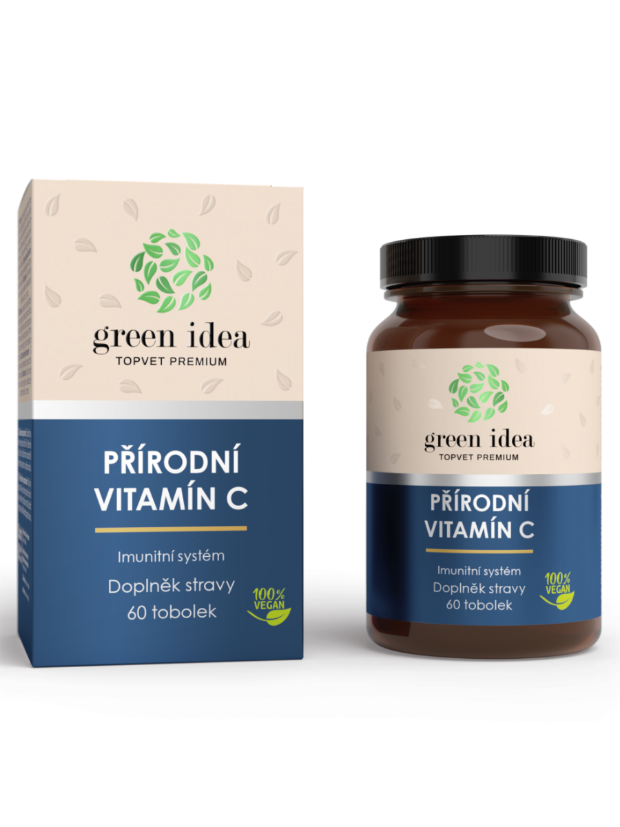 Topvet Green Idea Prírodný vitamín C 60 kapsúl