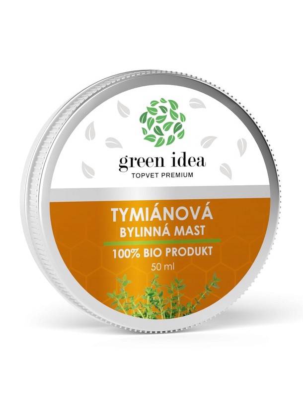 Topvet Green Idea tymiánová bylinná masť 50ml