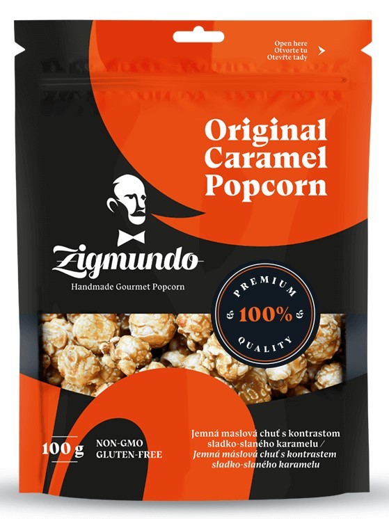 Zigmundo Original Caramel popcorn 40g